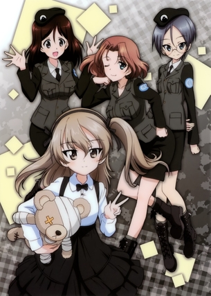 ガールズ＆パンツァー 画像 壁紙 06 【10枚】 ※ 島田愛里寿 あんこうチーム 武部沙織 オレンジペコ アンツィオ高校