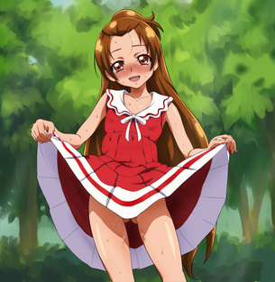 【二次エロ】女の子が発情しちゃってる画像ください！