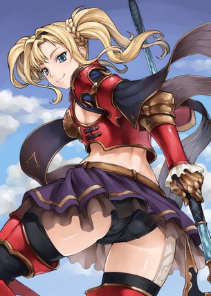 【めくり】パンチラ二次画像でハァハァスレ【座り】 その9