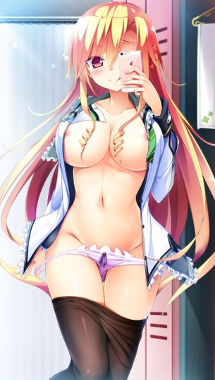 【半脱ぎの】はだけてる二次エロ画像【美学】 その7