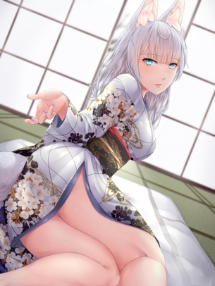 【二次】白髪・銀髪【画像】 その10