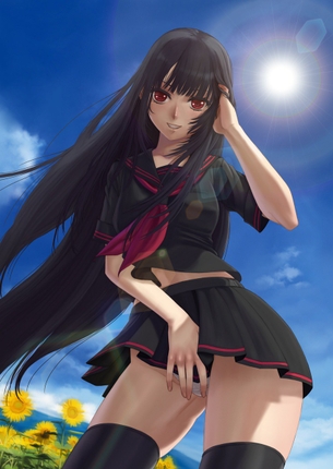 【ロング】長い髪の毛の女の子二次画像【ヘア】