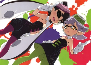 スプラトゥーン 画像 壁紙 01 【10枚】 ※ イカちゃん シオカラーズ ホタル アオリ