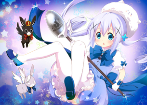 ご注文はうさぎですか？ 画像 壁紙 06 【10枚】 ※ チノ ココア リゼ シャロ チマメ隊