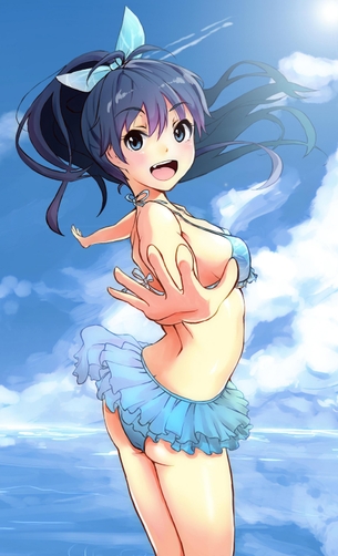 俺がアイマスの響の画像貼るじゃん？
