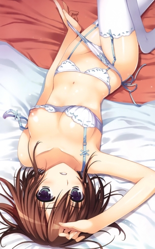 【脱ぎかけ】着脱中パンツ二次画像スレ【履きかけ】 その1