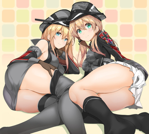 艦隊これくしょん -艦これ- 画像 壁紙 03 【10枚】※ビスマルク 陸奥 島風 金剛 長門 呂500
