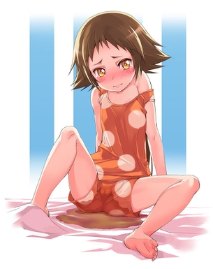 二次少女のおもらし画像という芸術