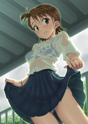 【二次】スカートをたくし上げてるエロ画像って良いよな その1