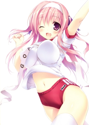 【二次】へそ出しルックの女の子【画像】