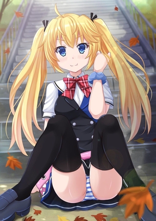 【めくり】パンチラ二次画像でハァハァスレ【座り】 その4