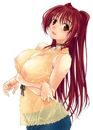 【二次】おっぱいがエロく強調された服を着てるエロ画像 その1