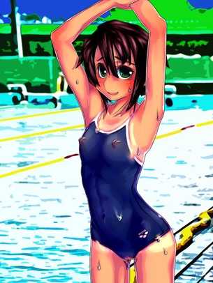 【二次】野外露出してる女の子達の画像
