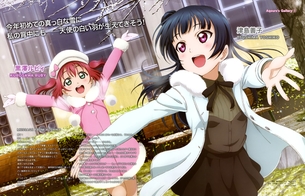 ラブライブ！ サンシャイン！！ 画像 壁紙 05 【5枚】 ※ 高海千歌 桜内梨子 黒澤ルビィ 津島善子 渡辺曜