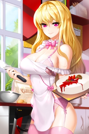 おっぱいがエロく強調された服着てる女の子のHな画像【二次】 その4