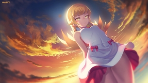 物語シリーズ 画像 壁紙 08 【10枚】 ※ 忍野忍 忍野扇 神原駿河 羽川翼 阿良々木暦