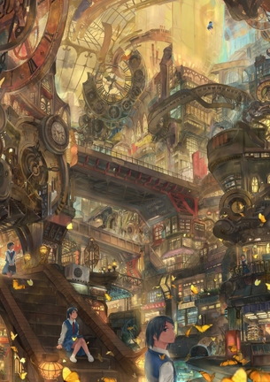 【画像】架空の都市景観の画像貼る