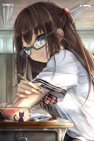 【二次】眼鏡っ娘の画像貼ってけ