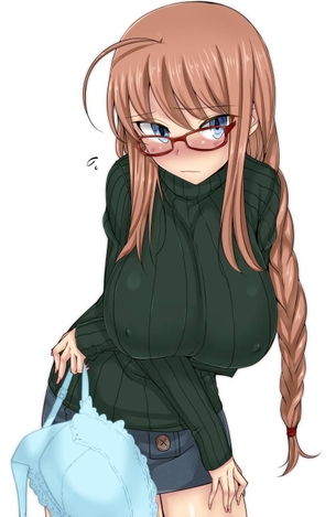 【二次】おっぱいがエロく強調された服を着てるエロ画像 その3
