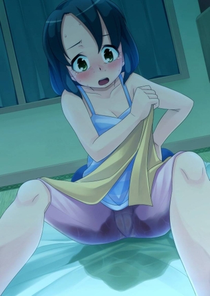 美少女がおもらししたりおむつはいたりおねしょしてる二次画像