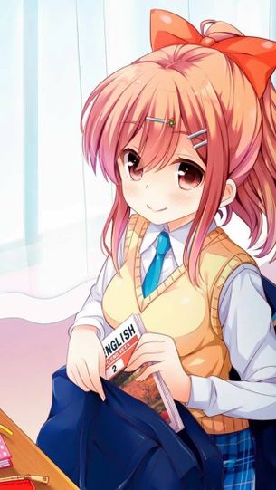 【二次】ポニーテールの女の子の画像 その2