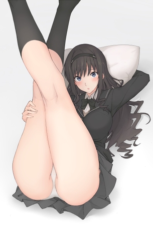 【2次】まんぐり返しされてる女の子のエロ画像その5