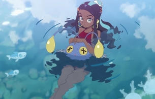 アニメ『ポケットモンスター ソード・シールド』「薄明の翼」4話でルリナのエロい水着姿など！