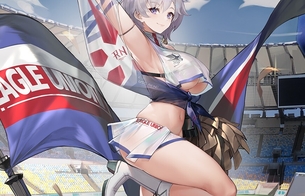 『アズールレーン』めっちゃえっちなリノのエロい公式設定画でめっちゃえっちな下着姿など