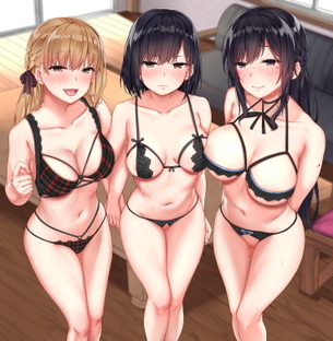 【二次】肌の露出面積が大きい格好をした女の子のエロ画像