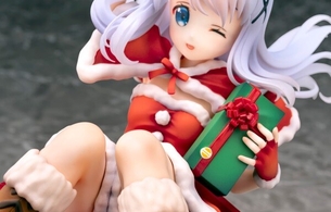 『ご注文はうさぎですか？』チノちゃんのえっちなサンタ衣装で脇や太ももがエロいフィギュア！