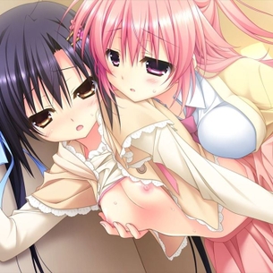 女の子同士でイチャイチャしてる二次元百合画像まとめ。 vol.59