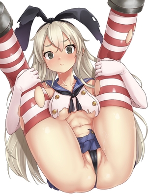 おまんこ御開帳～ありがたや～wまんぐり返しされちゃってる女の子の二次元エロ画像