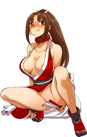 【2次】両足を開いて受け入れ態勢万全な女の子のエロ画像その9