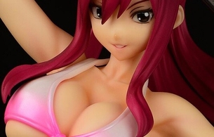 『フェアリーテイル』エルザ・スカーレットのエロいむっちむちのエロい水着姿のエロフィギュア