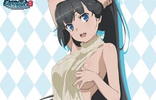 『ダンまち』ヘスティアとアイズのエロい例のセーターを着たイラストのエログッズ！