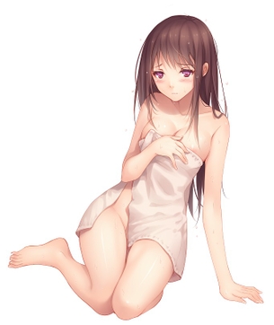 【2次】綺麗な脚をした女の子のエロ画像その4