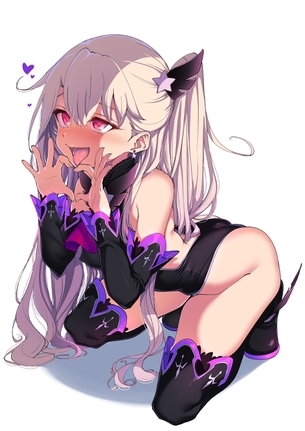 【2次】舌出ししてる女の子のエロ画像その6