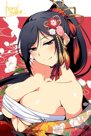 【2次】和服を着た女の子のエロ画像その3