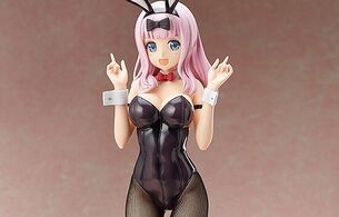 『かぐや様は告らせたい』藤原千花がエロいバニー姿でおっぱや太もものエロフィギュア！
