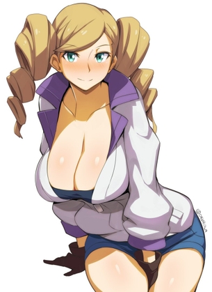【2次】おっぱいの谷間が素敵な女の子のエロ画像その12