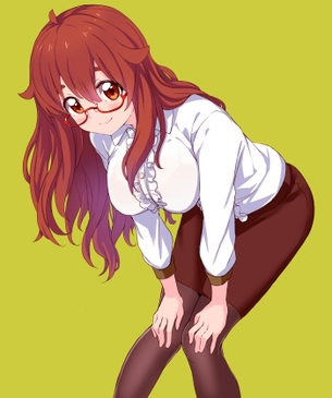 【二次】現実には真面目で地味なフェロモン皆無系しか居ない女教師のエロ画像