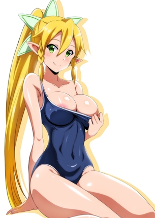 【2次】 スク水姿の可愛い女の子のエロ画像その7