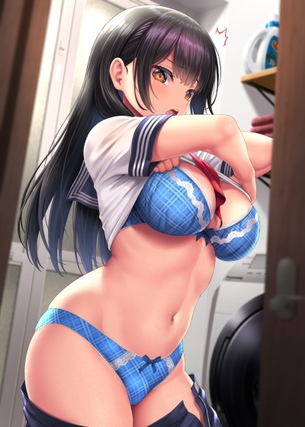 【二次】羨ましすぎる男目線のラッキースケベ画像
