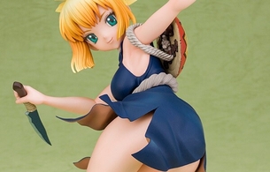 『Dr.STONE』コハクのほぼお尻丸見えみたいになってるエロポーズのエロフィギュア！