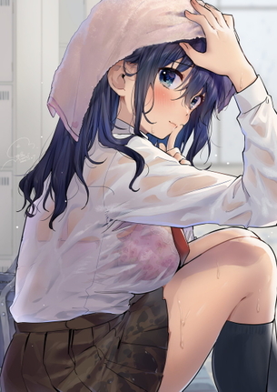【二次】制服JKの微エロ画像を貼ってく