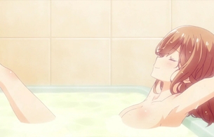 アニメ『IDOLY PRIDE』4話で女の子のエロいお風呂入浴シーンのおっぱい！
