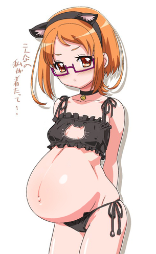 【ボテコラ】エロコラでボテ腹にされちゃったアニメやゲームのヒロインたち その94