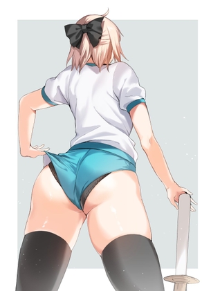 【2次】Fateシリーズの沖田さんの可愛いエロ画像