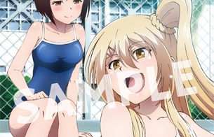 アニメ『100万の命の上に俺は立っている』BD店舗特典でエロいスク水や水着姿のイラスト！