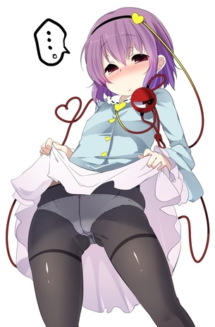 スカートはやっぱりたくし上げてこそ意味があると思うパンツ丸見え二次元エロ画像
